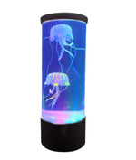LED Jellyfish Aquarium Lamp Night Light USB Powered thumbnail